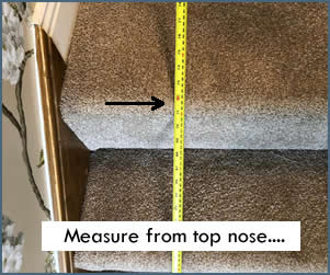 Measure from top nose